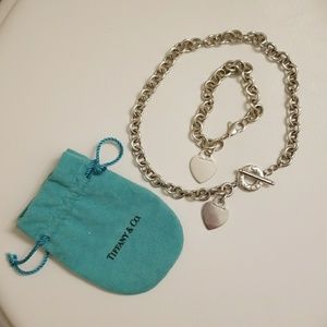 Tiffany & Co Toggle Necklace and Bracelet Set
